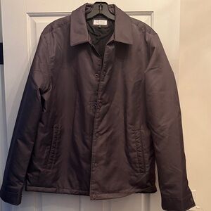 Barneys New York Grey Shirt Jacket